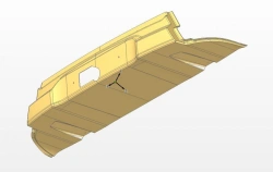 Front Bumper for LiAZ 5292 - LK 5292-5301560