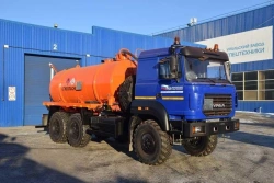 Gas Condensate and Oil Collection Unit UZST Model UZST02, Modification 6619C-19 on Ural 5557-80/5557-82 Chassis