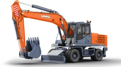 WХ 200 Wheeled Excavator with Diesel Engine YAMZ 53646