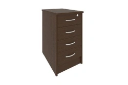 Wooden Office Side Cabinet for Documents and Supplies