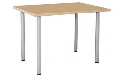 4-Seater Dining Table with Metal Frame, Art. 75004798