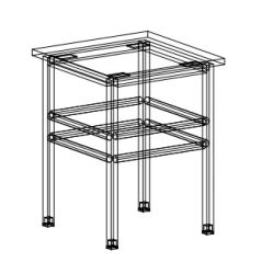 Single Seat Stool for Home and Office Use