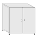 Metal Document Cabinet 0.6mm Thickness SHK-2(m)