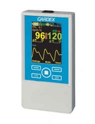 Pulse Oximeter for Measuring Heart Rate and Blood Oxygen Saturation PO-02 "KARDEX" Version 2 with BЭ YAЕKA