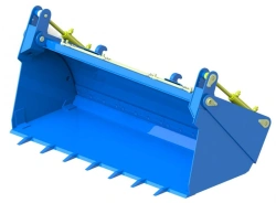 Universal Agricultural Loader Attachment - Jaw Bucket PKU-0.8-21-01