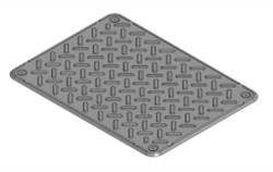 Polyester Fiberglass Floor Hatch for Vehicle Cladding 5299-30-5113024