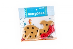 Wooden Lacing Toy "Whale" (3 Pieces) - Model 611-1