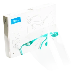 Transparent Polymer Face Shield for Dental Protection - E3-CELIT