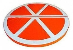 Orange Gaming Mat for Kids