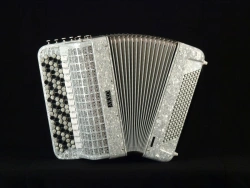 Akkordeon "AKKO-2" 4-Voice 5-Row 64x120 with Broken Deck