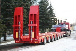 Seven-Axle Semi-Trailers Modifications 9942L7, 9942H7, 9942D7