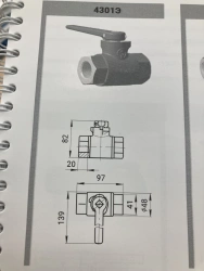 Pneumatic Brake Control Valve 4301E UHL1 TU 3184-003-10785350-99