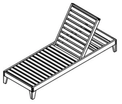 Wooden Lounge Chair for Offices and Public Spaces, Model 2020/1