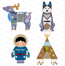 North Fairy Tale Busy Board Set NBS-002