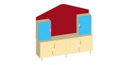 Ogonok Shelving Unit, Art. S.06.56 - Versatile Storage Solution