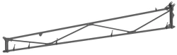 Agricultural Machinery Self-Propelled Section Rod 2 UCP03-7201210