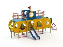 Underwater Submarine Themed Children's Play Complex H=700mm