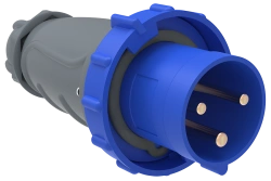 Portable Power Plug MAGNUM PSN01-063-3 63A 200-250V 2P+PE IP67