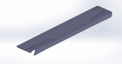 Vacuum-formed Decorative Profile for Vehicle Cladding 5299-351-5403117