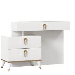 Elegant Makeup Vanity Table AYLA LD.688050.000 (6626D)