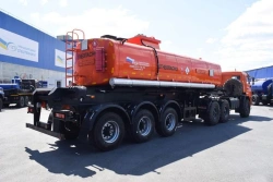 UZST Semi-Trailer Tank 9177 with ABS and EBS for Oil Transport