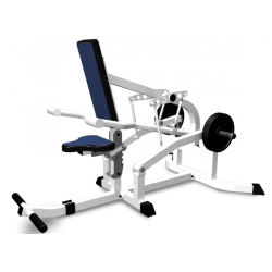 Triceps Training Machine with Free Weights