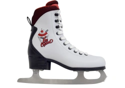 Classic White Ice Skates for Recreational Use - TREK Icecream1