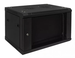 9U Wall-Mounted Telecommunications Cabinet, 600x600x500, SNR-TWC-9-SF-R-BD