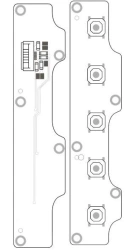 Mobile Computer Keyboard Circuit Board for MIG T8X (x86)