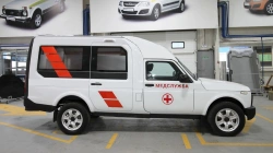 Medical Transport Vehicle NV210M based on LADA 4x4