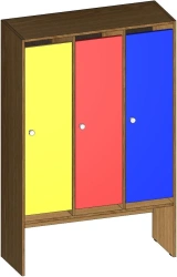 Children's Wooden Furniture Wardrobe by DSK-Furniture