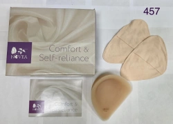 Asymmetrical Silicone Gel Breast Prosthesis Model 457