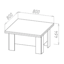 Coffee Table for Living Room - Model SO 6