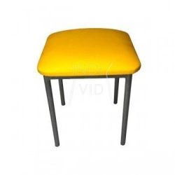 Children's Square Stool - Durable Metal Frame
