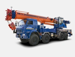 Truck Crane KС-65713-5К-5В with 55 Ton Capacity