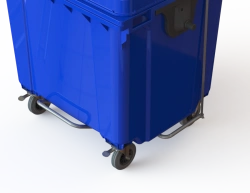 Large Mobile Waste Container 1100L Art.29.C21