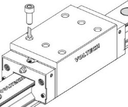 V18245 Roller Carriage for Minimal Friction and High Load Capacity