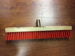 Heavy-Duty Floor Brush 500mm with Iron Socket, 5 Rows of Stiff Bristles