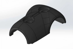 Three-Sided Bracket for Vehicle Cladding 5299-400-8200902