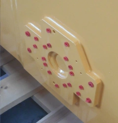 Threaded Adapter Plate Model 12447704 for Excavator Attachment