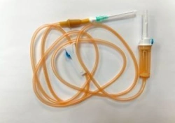 Single-Use Sterile Polymer Infusion Device for Blood Substitutes and Solutions PR 23-05