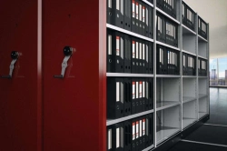 Metal Archive Shelves for Manual Storage