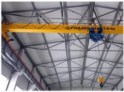 Single Beam Electric Overhead Crane with Support