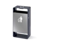 Metal Waste Collection Container for Public Spaces, Model 9027