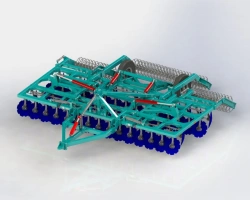 Foldable Disc Harrow BDM-6x4P (Sura-6x4P Foldable)