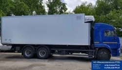 Isothermal Refrigerated Truck 4388F2 on KAMAZ Chassis, Type 65117