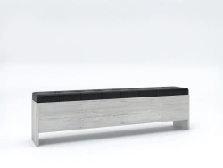 BN-11 Bench with Eco-Leather Upholstery