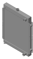 Liquid Cooling Radiator for Engine Temperature Maintenance A0000263952-1301010