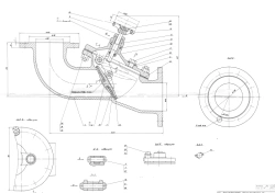Flanged Corner Stop Valve DN 80, PN 0.63 MPa ITSHL.491425.010-01