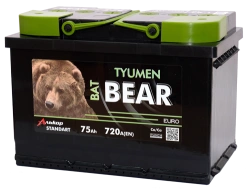 Lead-Acid Starter Battery for Internal Combustion Engines 12V Tyumen BatBEAR
